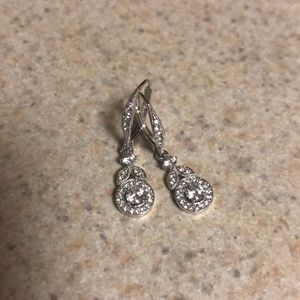 Silver earrings